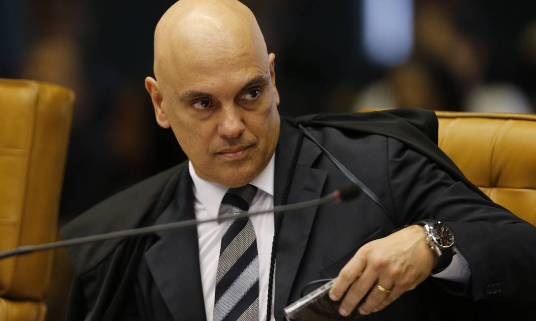 Na foto, o ministro Alexandre de Moraes Foto: Jorge William / Agência O Globo