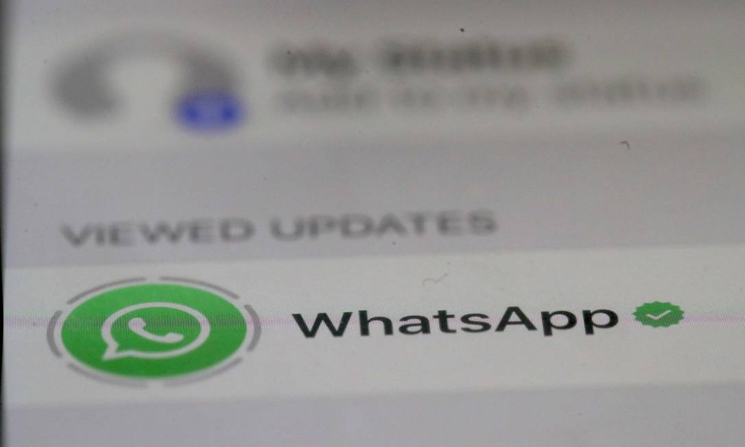 O WhatsApp pede que usuários atualizem o aplicativo para corrigir vulnerabilidade recém-descoberta Foto: JUSTIN SULLIVAN / AFP