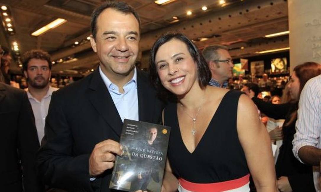 O ex-governador Sérgio Cabral e a esposa Adriana Ancelmo Foto: Divulgação