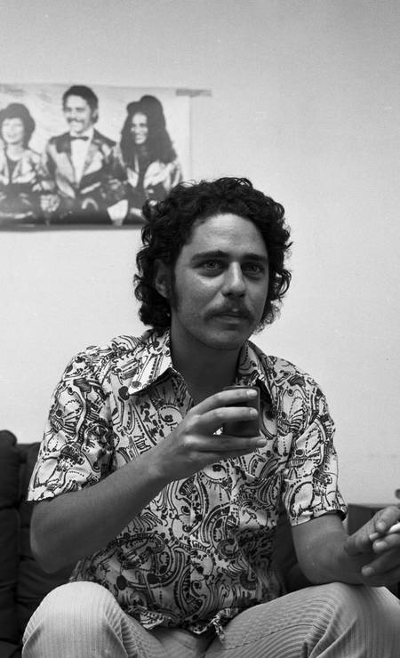 Chico Buarque em foto de julho de 1972 Foto: Sérgio de Souza / Agência O Globo