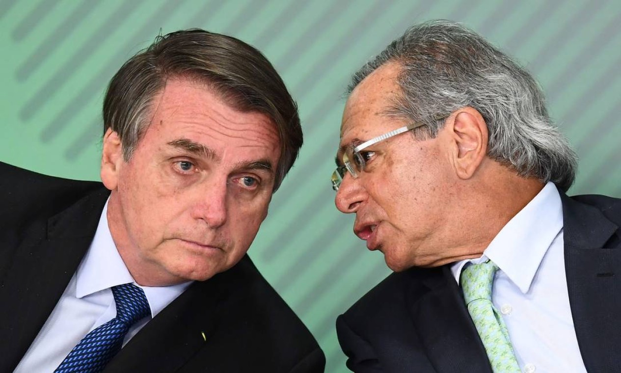 Bolsonaro diz que 'casamento' com o ministro Paulo Guedes est&aacute; 'mais forte  que nunca' - Jornal O Globo
