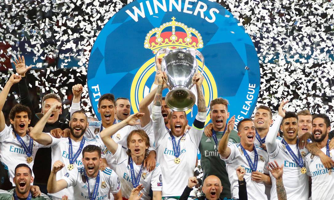 Champions League: Real Madrid é o primeiro clube a emplacar três finais  seguidas duas vezes!