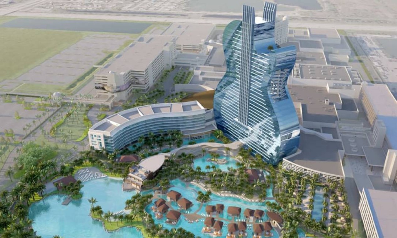 Primeiro hotel em forma de guitarra do mundo abrirá este ano perto de ...