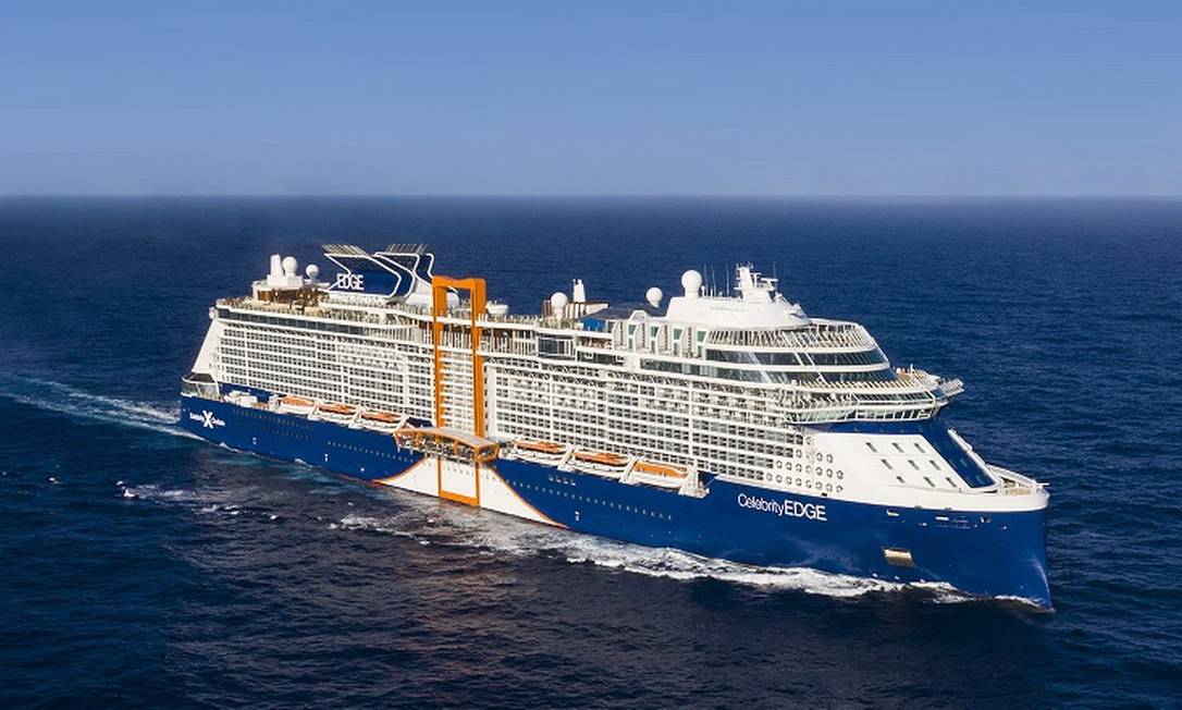  “Celebrity Apex”, da Celebrity Cruises, pronto para navegar  pelos mares do mundo