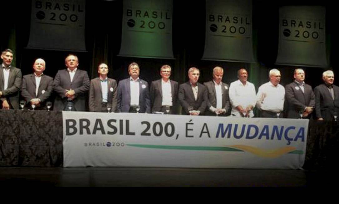 Empresários participam de evento do Brasil 200, que dará selos a candidatos nas eleições de 2020 Foto: Divulgação / Agência O Globo
