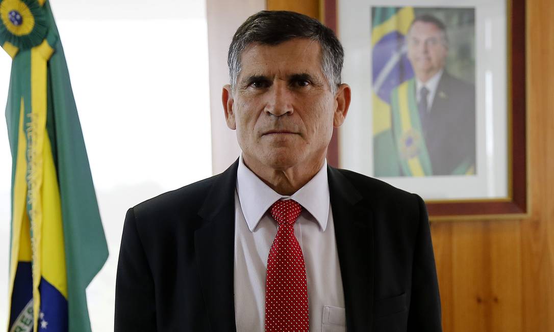 O ex-ministro da Secretaria de Governo Santos Cruz 23/05/2019 Foto: Jorge William / Agência O Globo