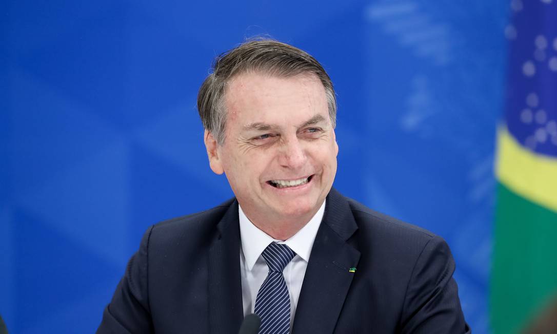 O presidente Jair Bolsonaro editou MP que favorece ruralistas ainda mais do que havia sido negociado Foto: Agência O Globo