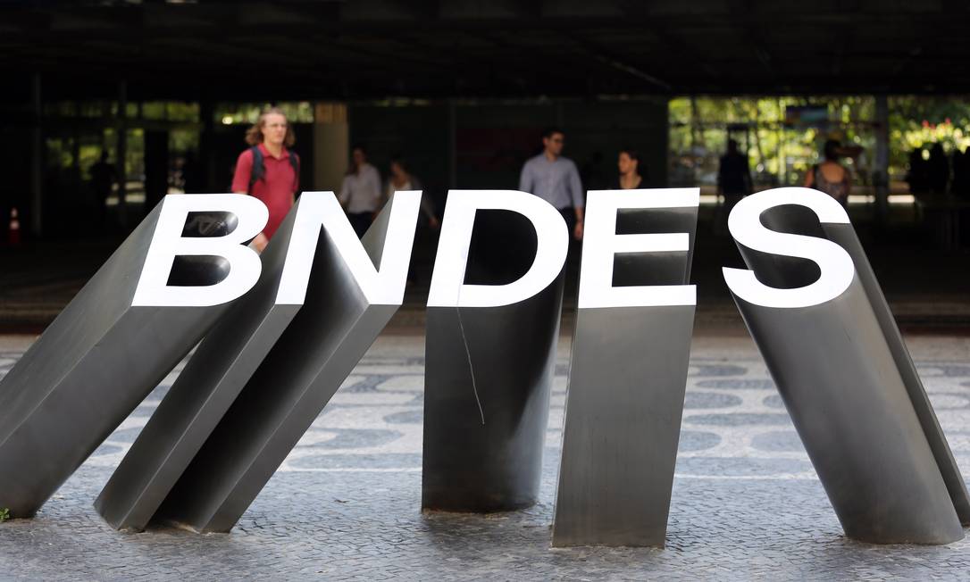 Sede do BNDES no Rio de Janeiro, Avenida Chile Foto: Lucas Tavares / Agência O Globo