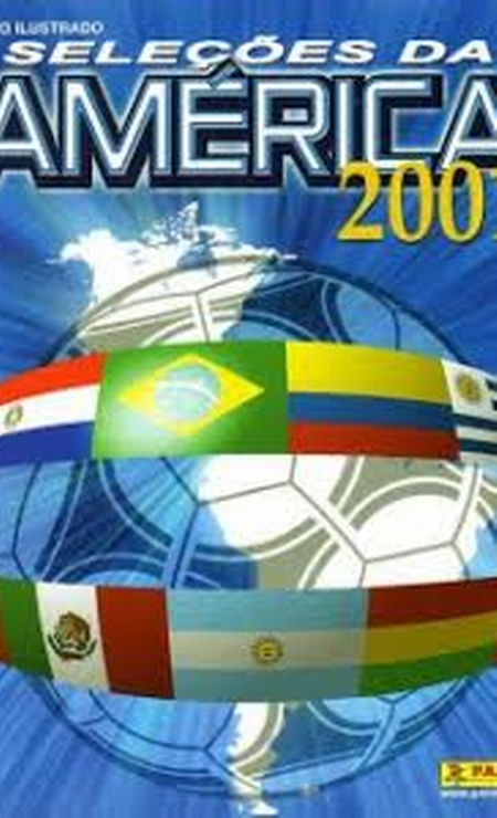 'Seleções da América', o álbum da Copa América de 2001 Foto: Reprodução
