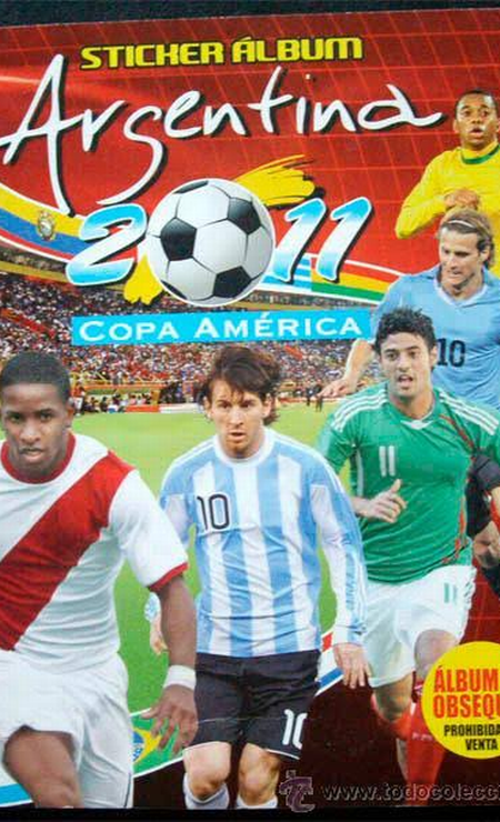 O álbum 'alternativo' da Copa América de 2011 Foto: Reprodução