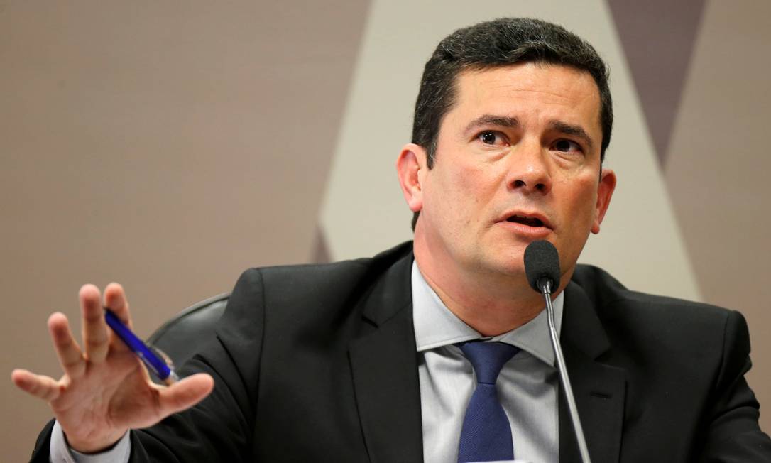 O ministro da Justiça, Sergio Moro Foto: Adriano Machado / REUTERS
