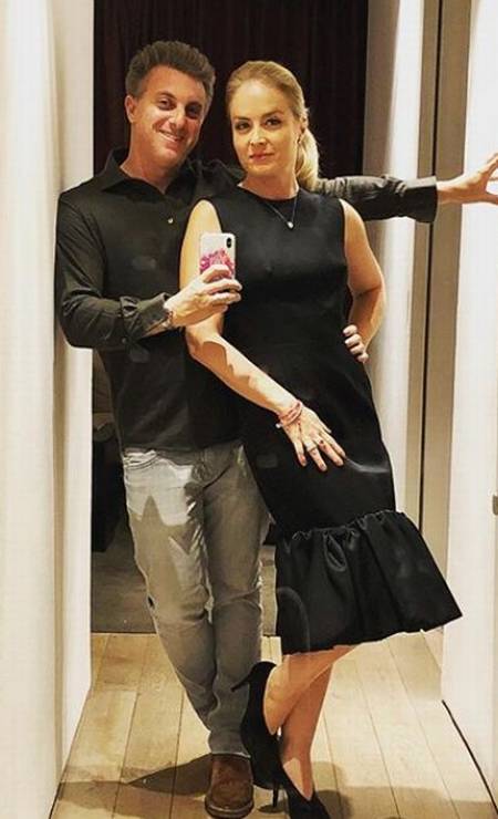 Angélica tem 12 milhões de seguidores no Instagram; Luciano tem 16 Foto: Instagram