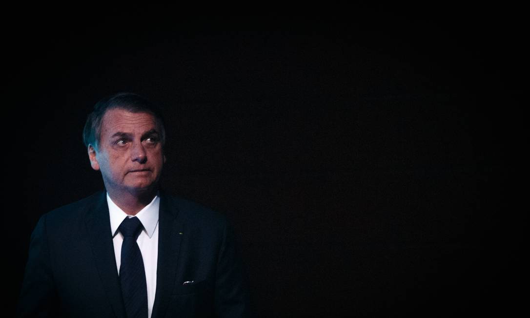 O presidente Jair Bolsonaro Foto: Daniel Marenco / Agência O Globo