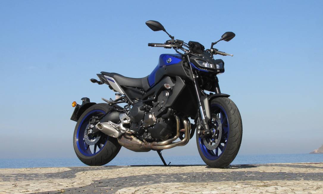 Diversão ao cubo: aceleramos a nova Yamaha MT-09 - Jornal O Globo