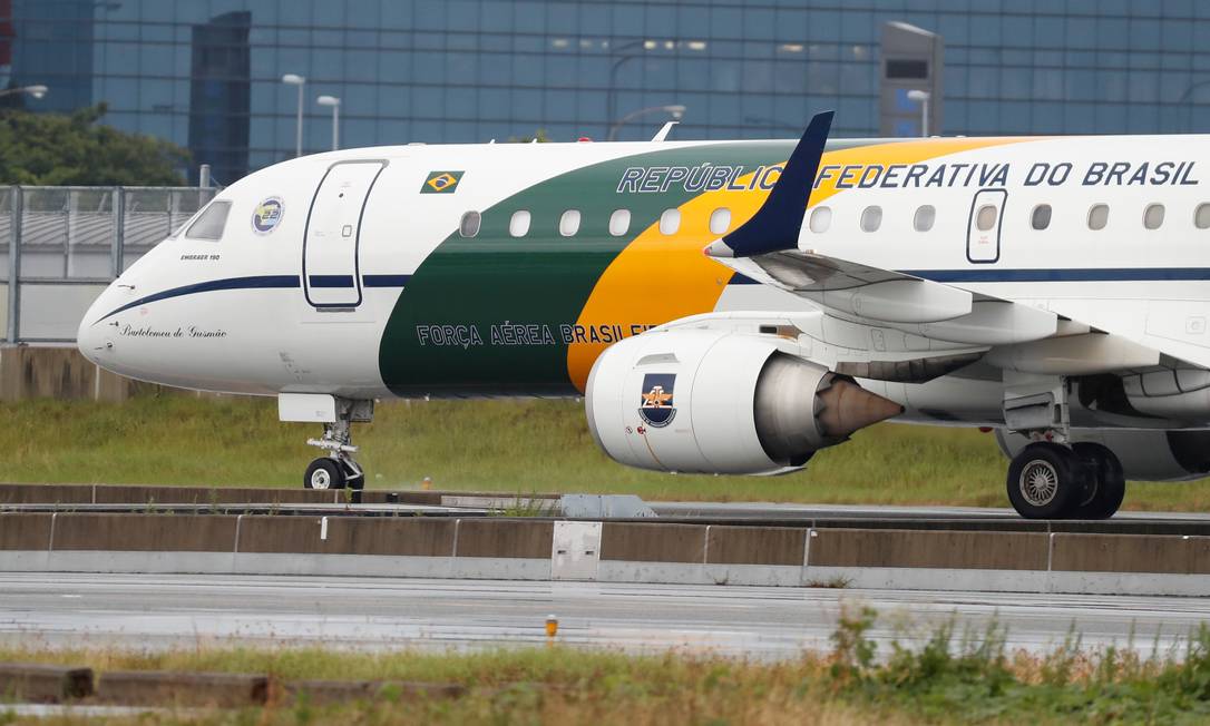 ブラジル共和国大統領専用機 Photo: JORGE SILVA / REUTERS