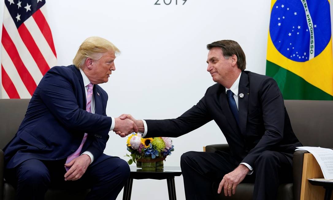 Resultado de imagem para bolsonaro trump