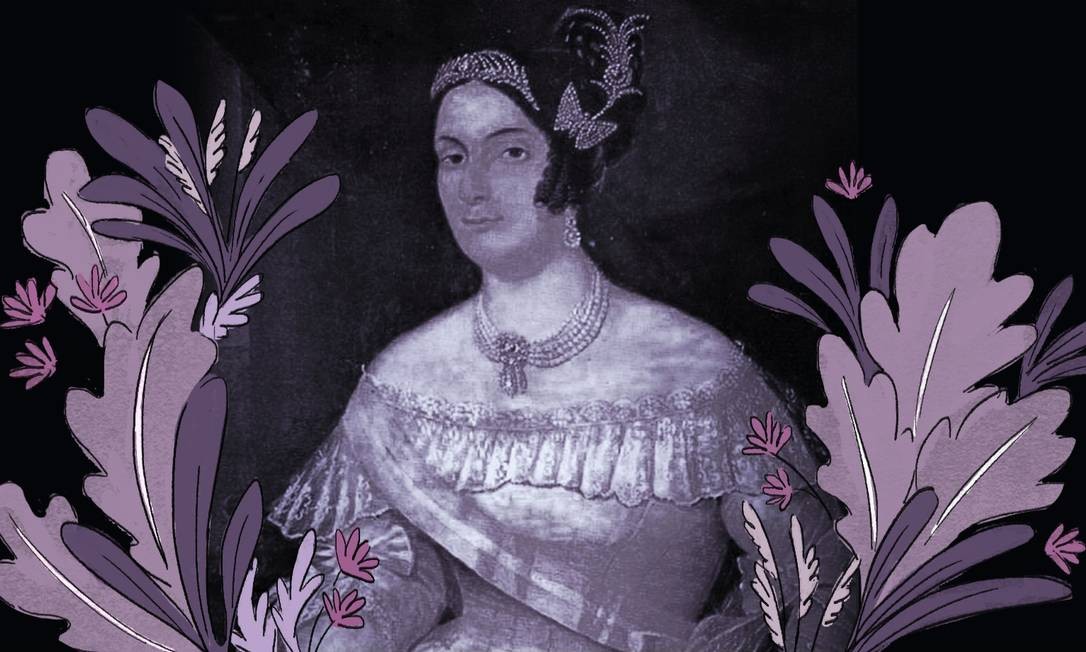 A marquesa de Santos entrou para a História como amante de D. Pedro I e teve sua atuação política apagada Foto: Reprodução