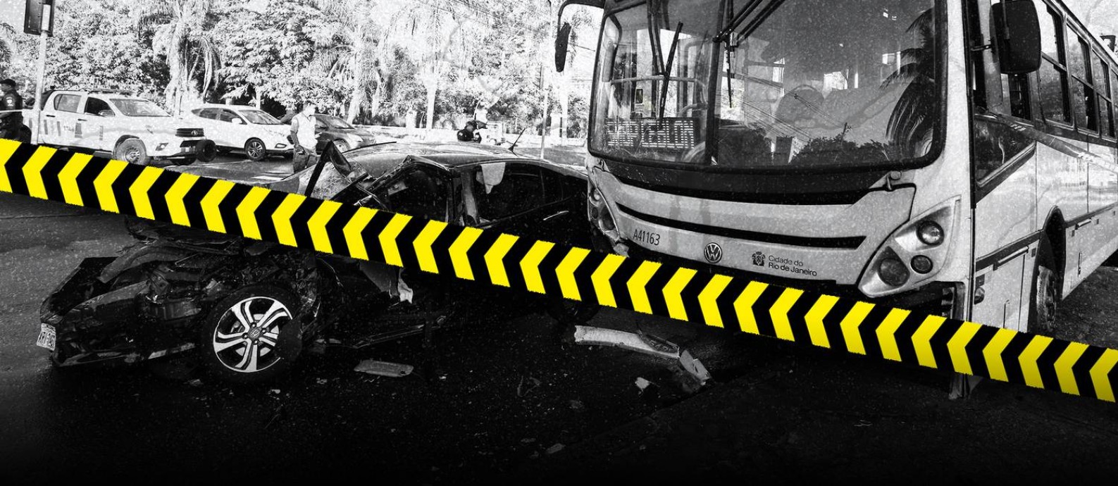 Brasil vive epidemia de mortes no trânsito Foto: Arte