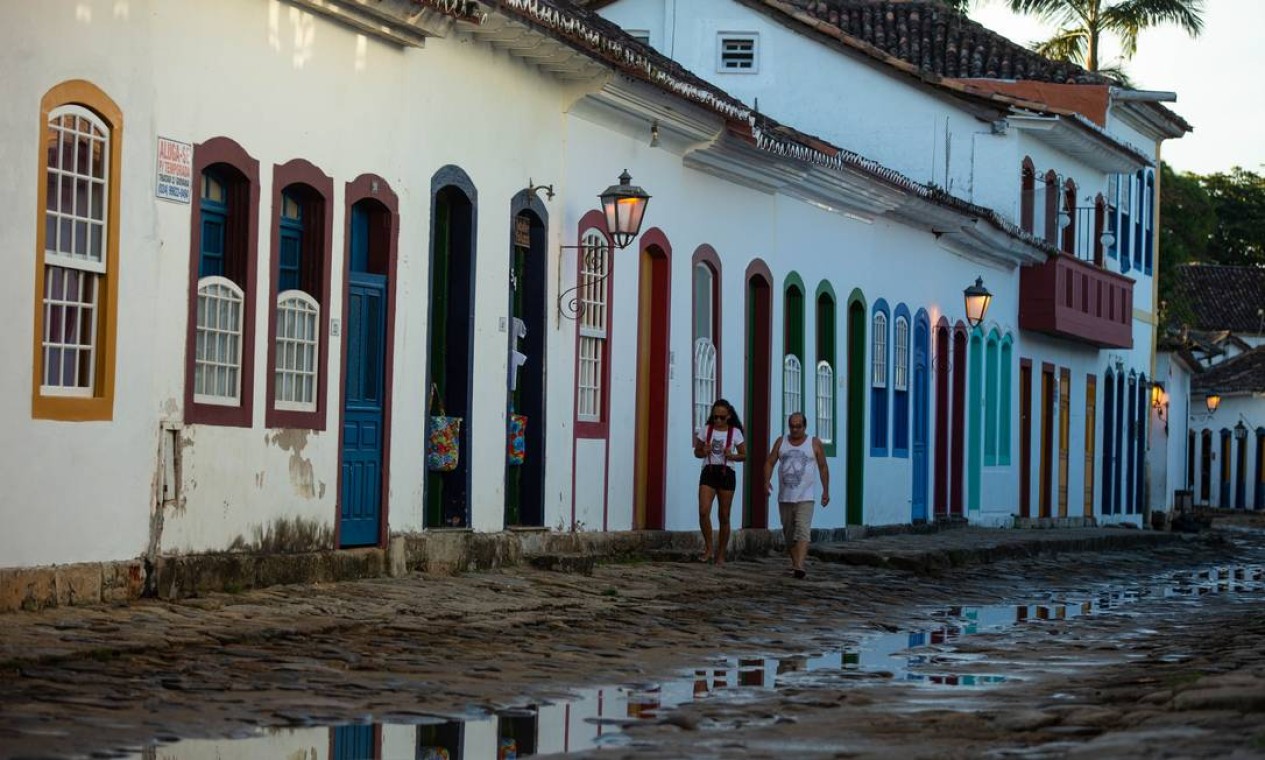 Colorido e beleza do Centro Histórico de Paraty Foto: Brenno Carvalho / Agência O Globo