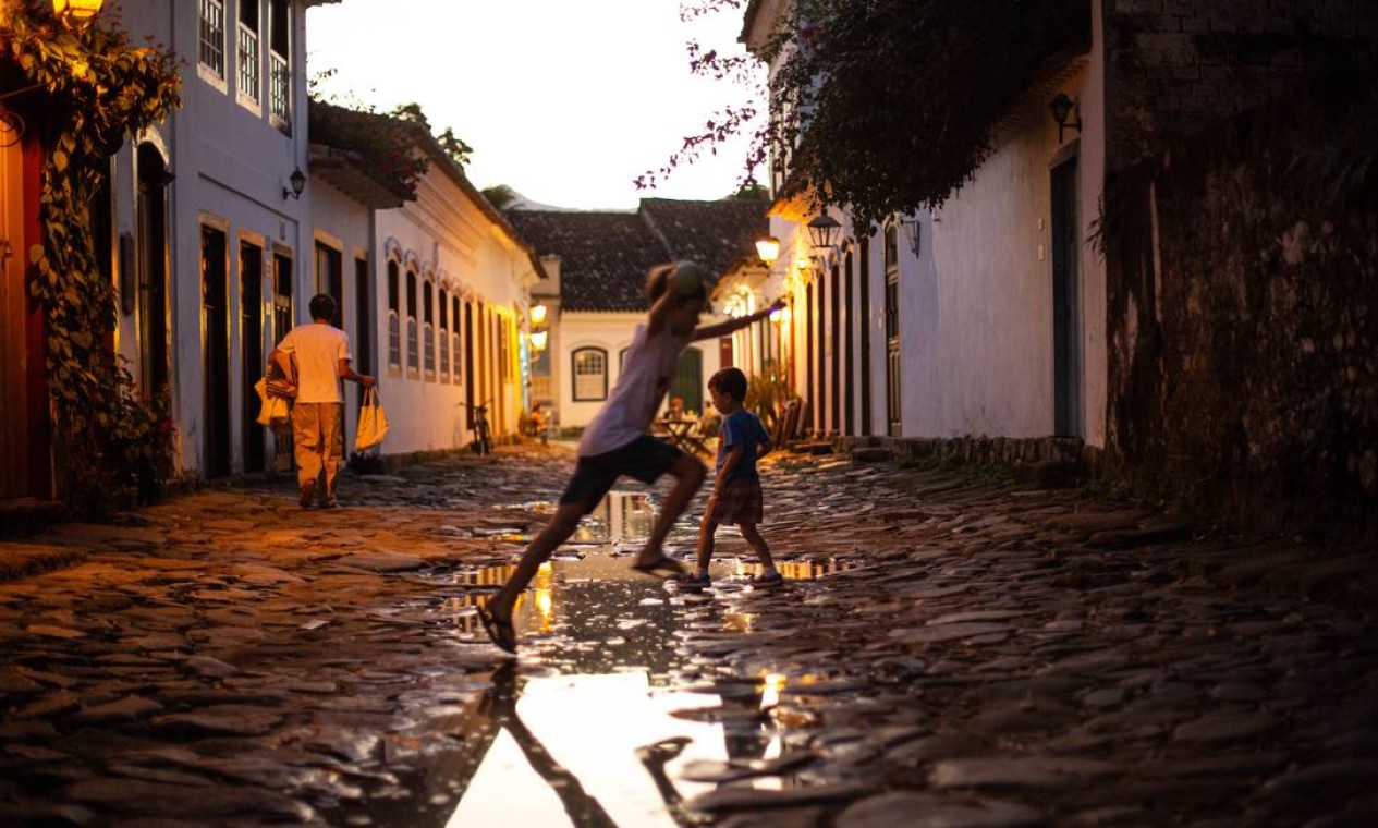 A beleza do casario de Paraty Foto: Brenno Carvalho / Agência O Globo