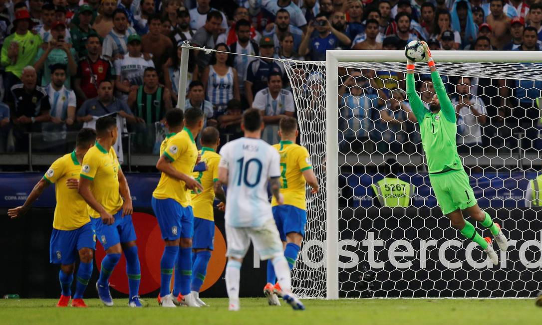 Aqui Acontece - Brasil e Argentina empatam sem gols em jogo muito