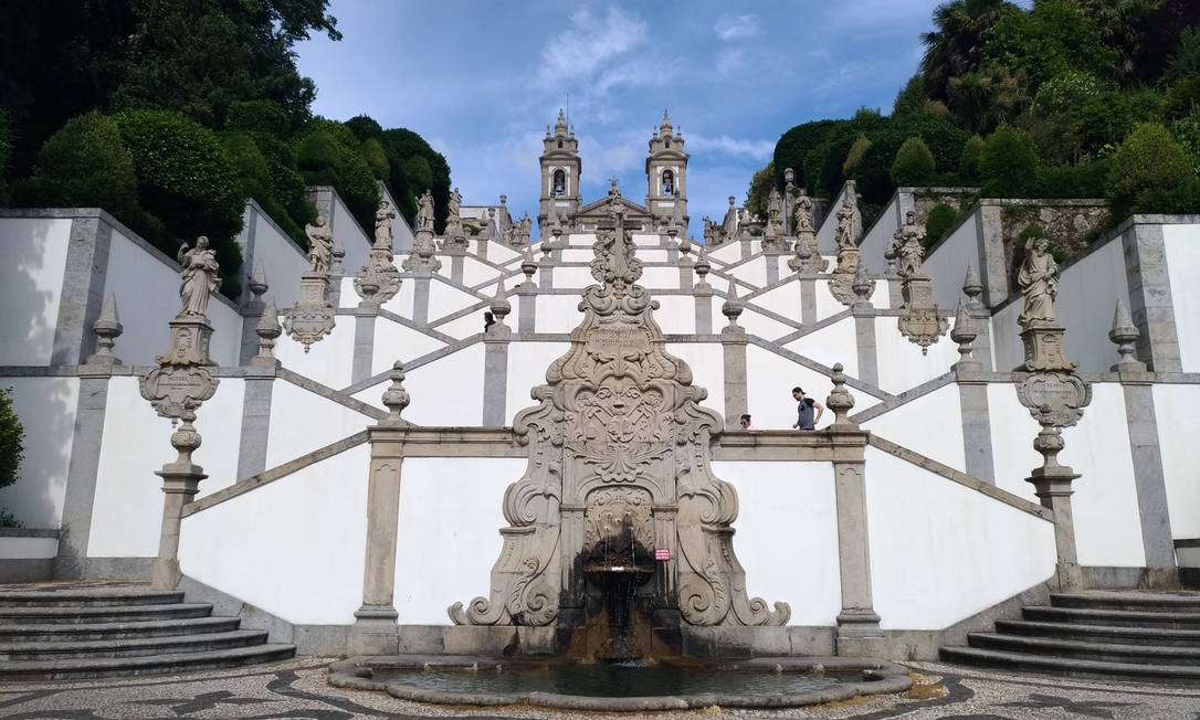 Santuário de Bom Jesus do Monte, Braga, Portugal Foto: Fernanda Rossi / Agência O Globo