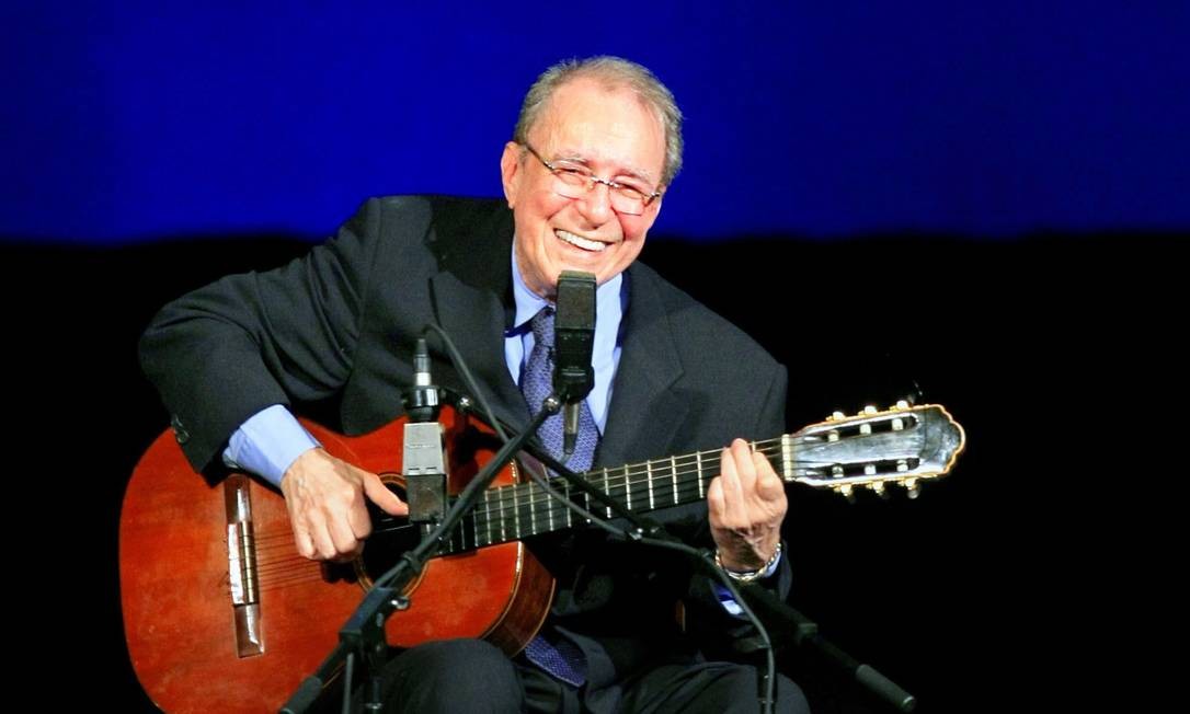 Apresentação no Teatro Municipal do Rio, em 2008. Nos últimos anos, João tornou-se recluso, raramente aparecendo em público e recebendo poucas visitas Foto: Leonardo Aversa / Agência O Globo