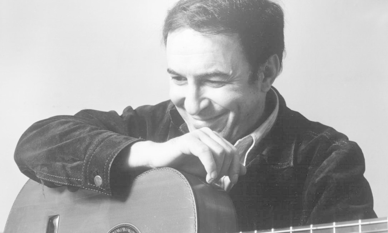 João Gilberto nos anos 70. O compositor morou fora do Brasil por mais de uma década, só retornando nos anos 80 Foto: Michael Ochs Archives / Getty