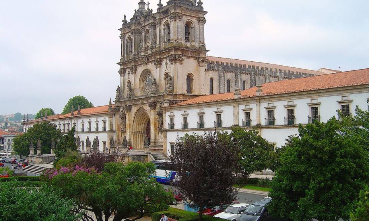 O Mosteiro de Santa Maria de Alcobaça Foto: Wikipedia Commons