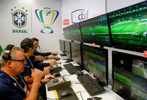 VAR foi implementado em 2019 no Brasileirão Foto: CBF/Divulgação