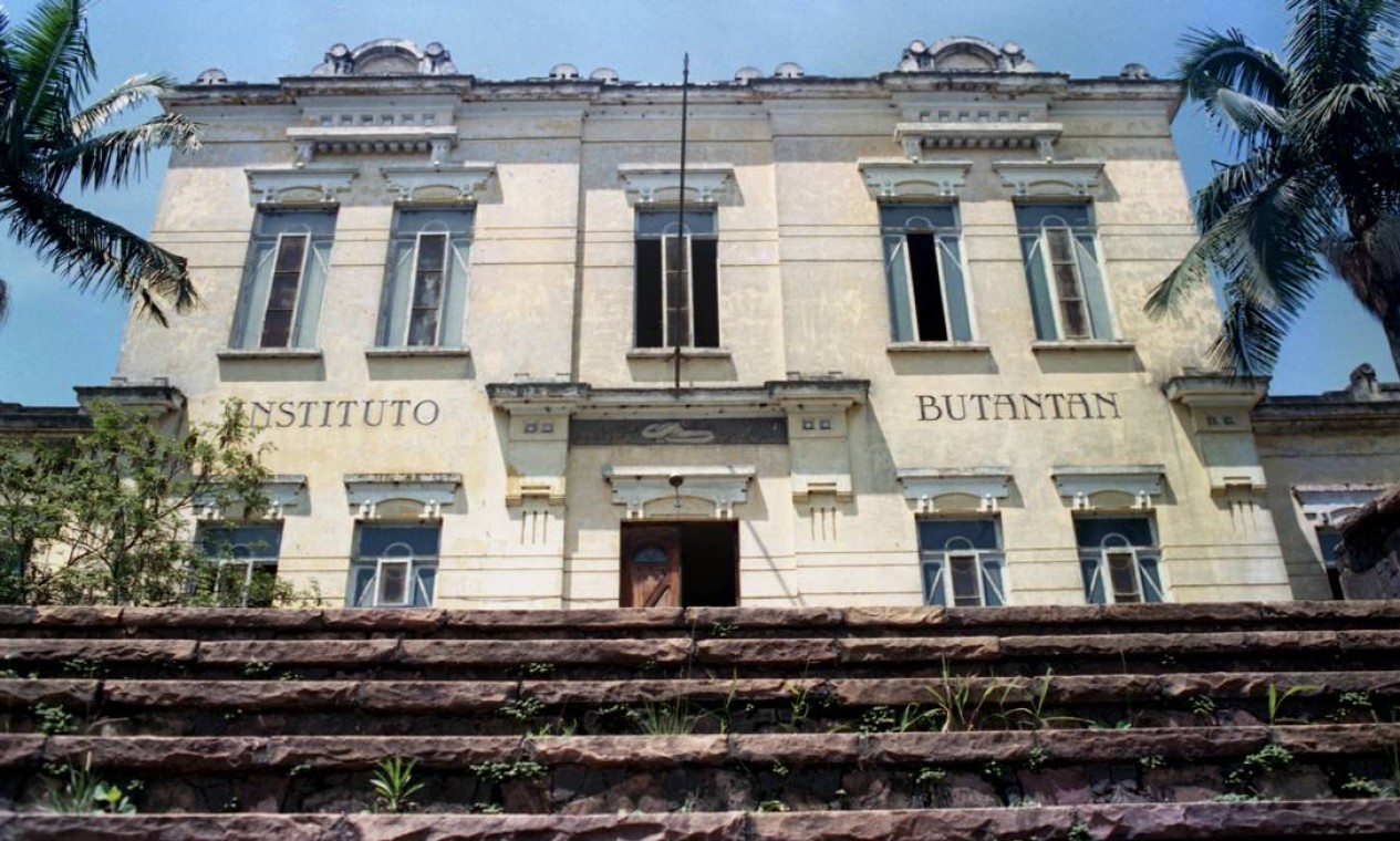 Entre os laboratórios que tiveram o contrato suspenso está o Instituto Butantã, em São Paulo - arquivo Foto: Márcia Zoet / Agência O Globo