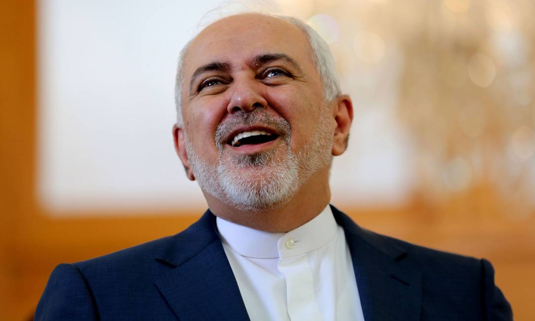 Mohammad Javad Zarif, o chanceler do Irã, está em visita às Nações Unidas Foto: ATTA KENARE / AFP/10-6-2019