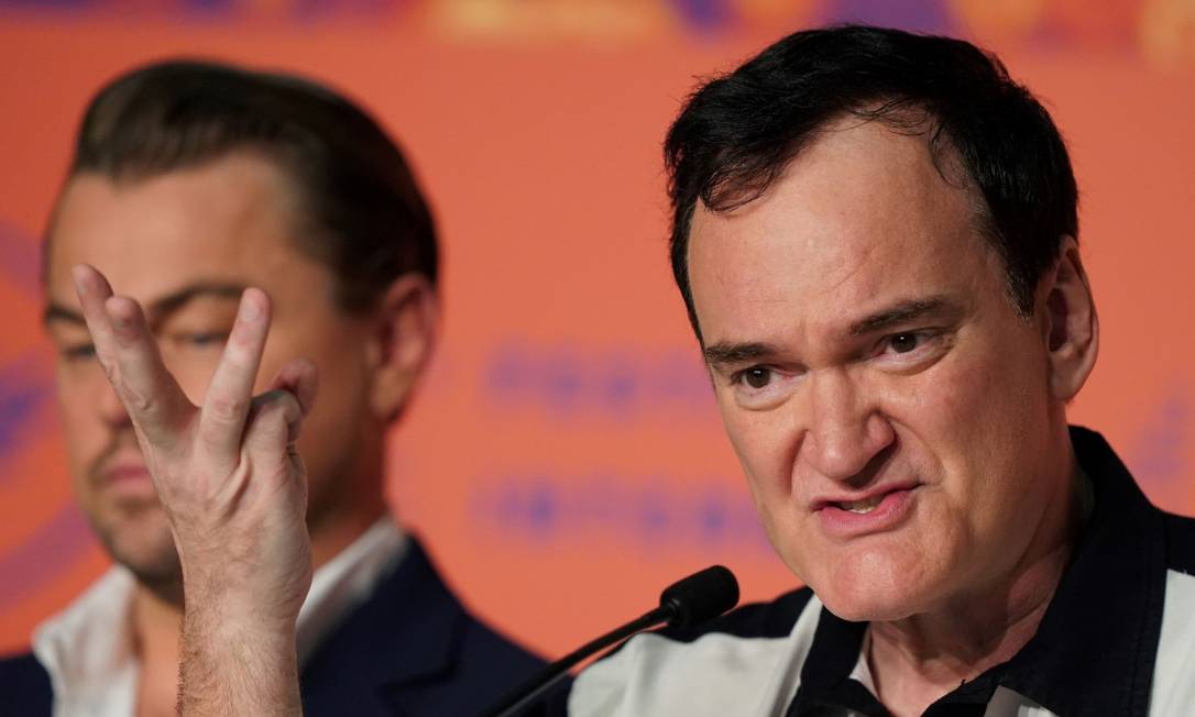 O novo filme de Tarantino, 'Era uma vez em Hollywood' estreia em agosto no Brasil Foto: SEBASTIEN BERDA / AFP