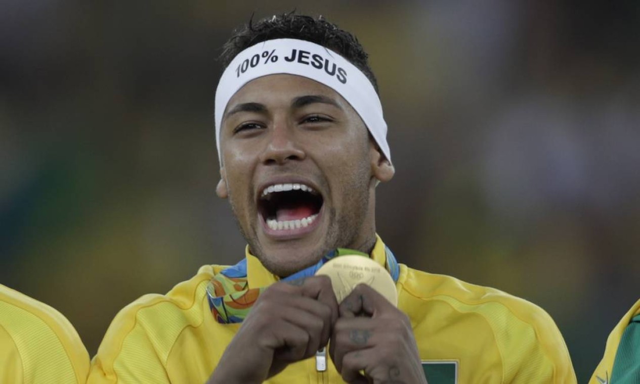 Na Olimpíada de 2016, Brasil vence a Alemanha no Maracanã e conquista a medalha de ouro Foto: Antonio Scorza / Agência O Globo