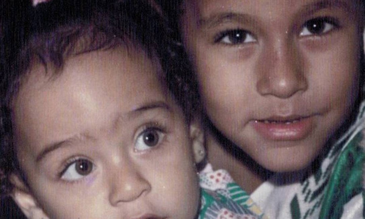 Neymar e a irmã, Rafaela Foto: Reprodução / Instagram