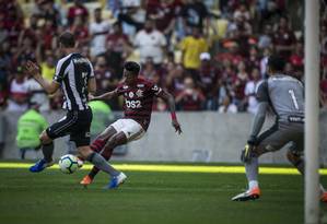 ES Rio de Janeiro, RJ 28/07/2019 FUTEBOL - Campeonato Brasileiro 2019. FLAMENGO x BOTAFOGO. Partida válida pela 12ª rodada. Foto Guito Moreto / Agência O Globo Foto: Guito Moreto / Agência O Globo