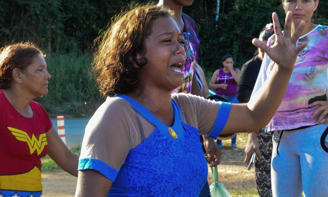 O governo do Pará determinou a transferência de 46 detentos suspeitos de participação no massacre. Desses, dez líderes de facções irão para um presídio federal, em vagas oferecidas pelo ministro da Justiça e Segurança Pública, Sergio Moro. Foto: BRUNO SANTOS / AFP