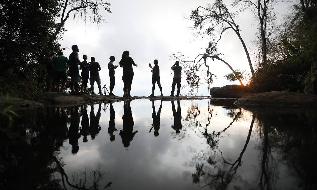 Pôr do sol visto num parque no sul da Costa Rica Foto: Armando Del Vecchio / Divulgação