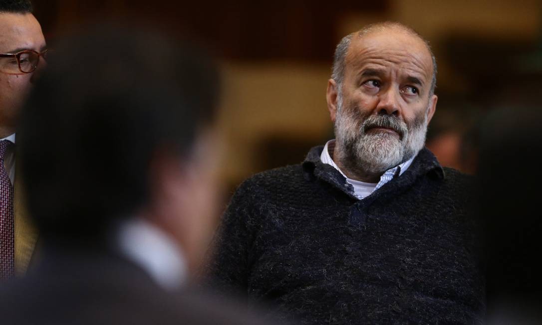 O tesoureiro do PT João Vaccari Neto. Preso em em 15 de abril de 2015, São Paulo, na 12ª fase da Lava-Jato, suspeito de receber dinheiro de propina em esquema de corrupção envolvendo contratos da Petrobras Foto: Geraldo Bubniak / Agência O Globo