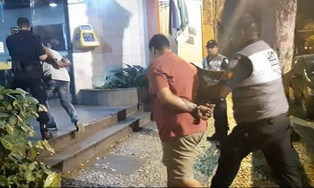 Quatro pessoas foram presas por furto, entre outros crimes, no Centro do Rio Foto: Divulgação / Operação Lapa Presente
