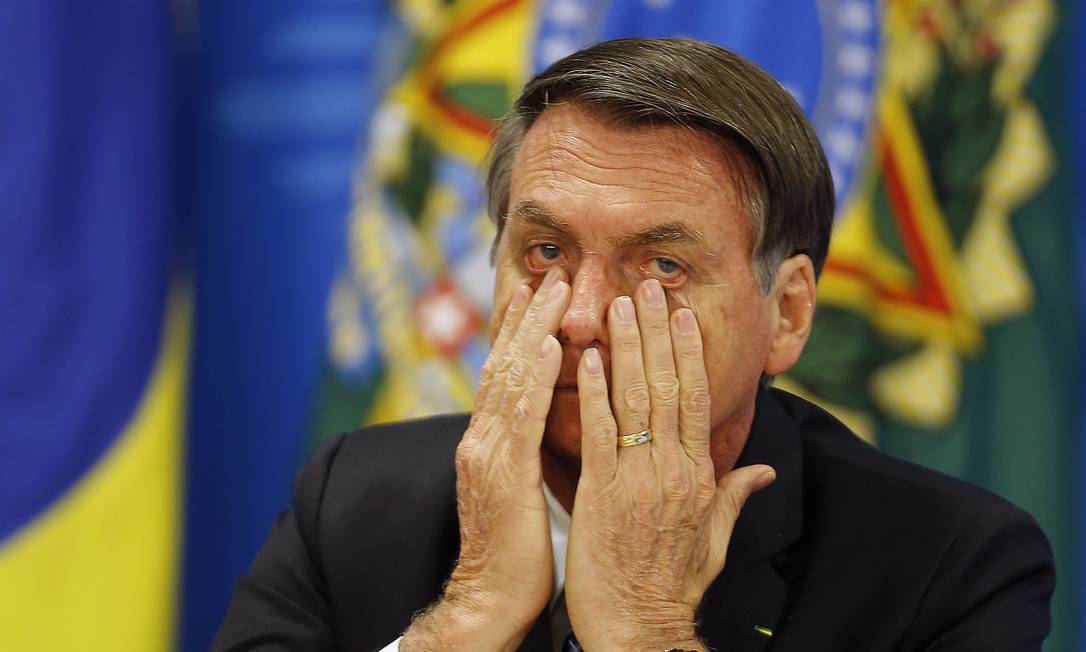 O presidente Jair Bolsonaro, eleito pelo PSL Foto: Jorge William / Agência O Globo