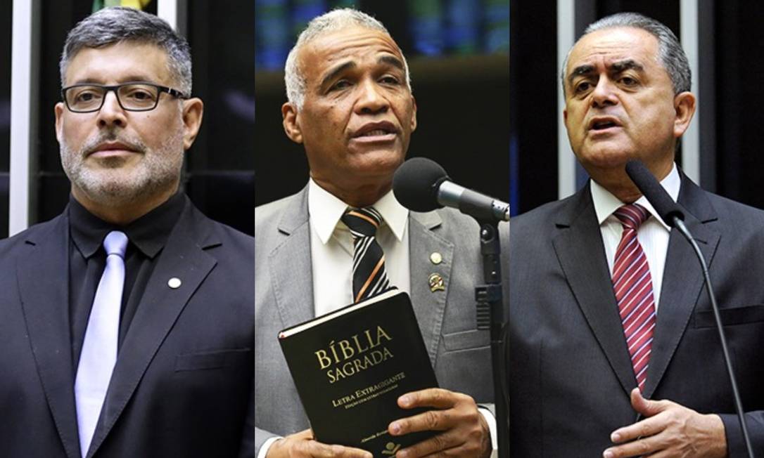 No segundo turno, Alexandre Frota se absteve; Pastor Sargento Isidório (Avante-BA) e Luiz Flávio Gomes (PSB-SP) votaram contra a reforma Foto: Câmara dos Deputados