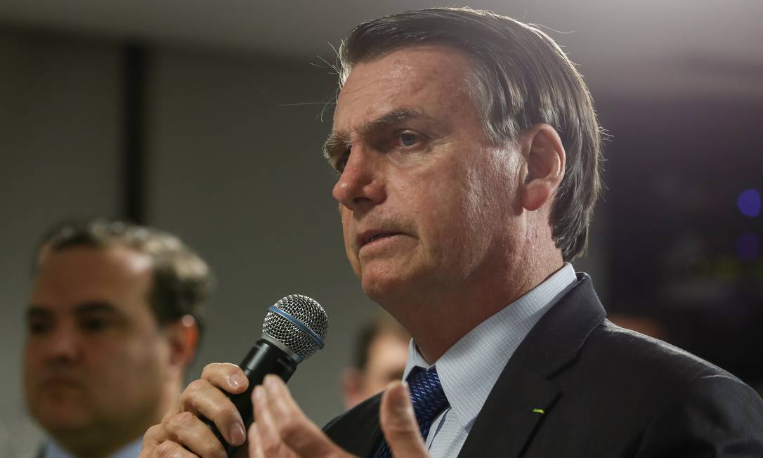 O presidente Jair Bolsonaro falou sobre a Ancine Foto: Carolina Antunes/PR