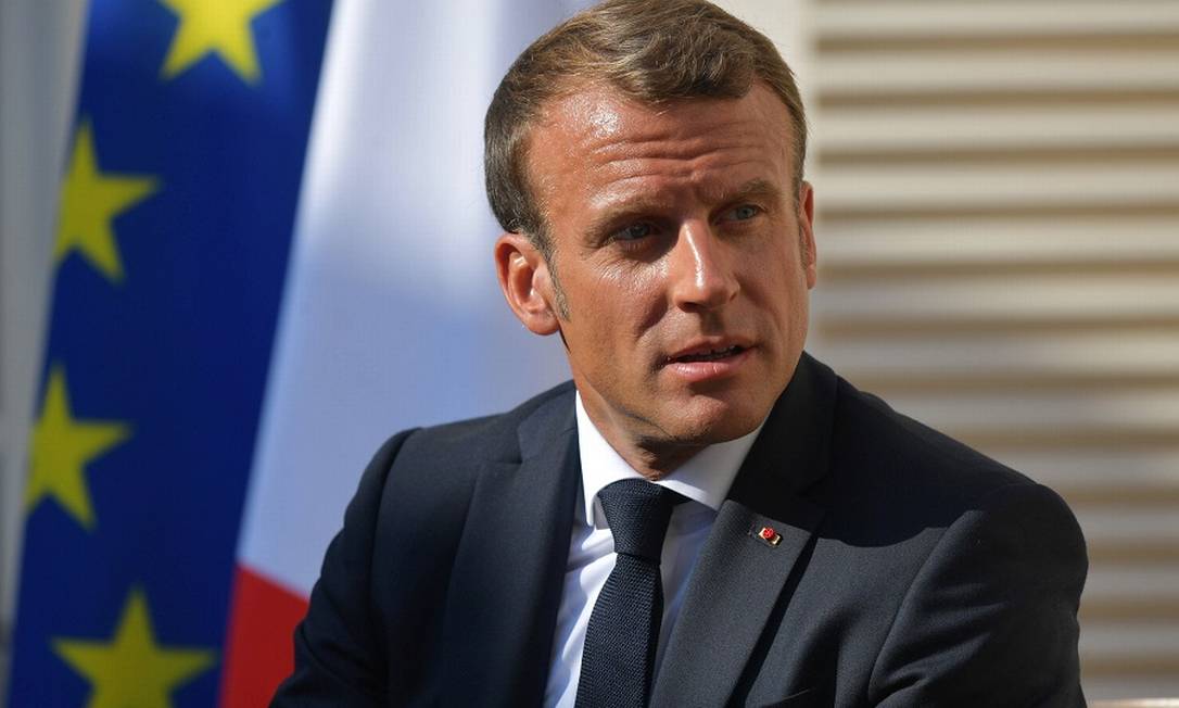Macron: "taxa digital" francesa recebe oposição dos EUA. Foto: SPUTNIK / REUTERS