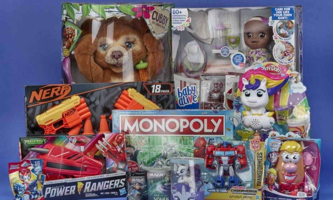 Hasbro pretende eliminar o uso do plástico das embalagens de seus brinquedos e jogos Foto: Bloomberg
