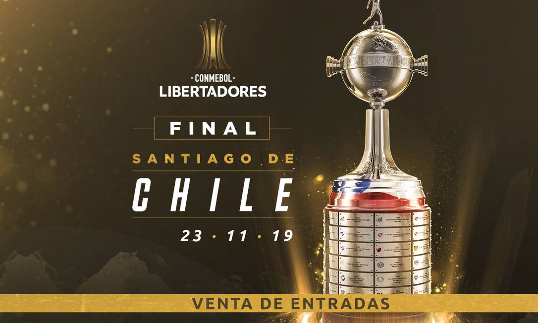 Conmebol divulga esquema de vendas de ingressos para a final da Libertadores-2019 Foto: Conmebol/Divulgação