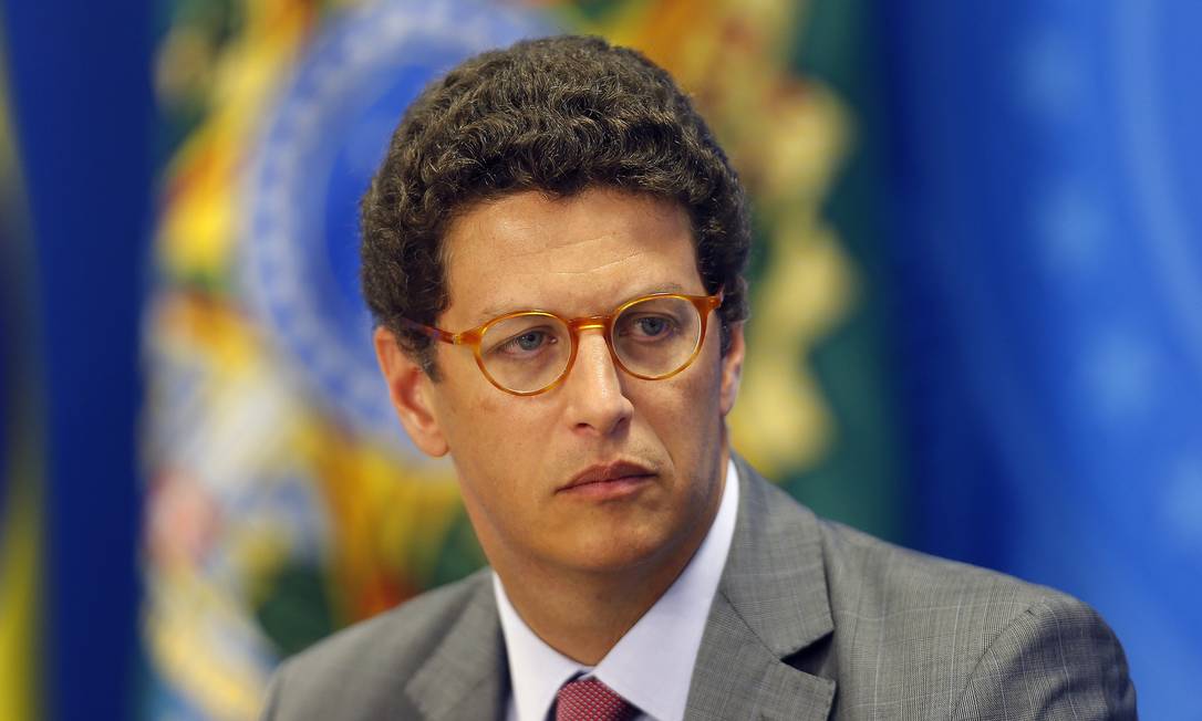 Ministro do Meio Ambiente, Ricardo Salles Foto: Jorge William / Agência O Globo