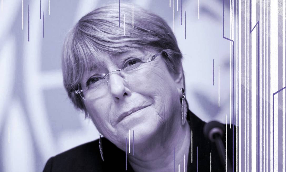 Michelle Bachelet: trajetória da comissária das Nações Unidas para os Direitos Humanos é marcada por pioneirismo na política e discurso ativo pelos direitos das mulheres Foto: AFP