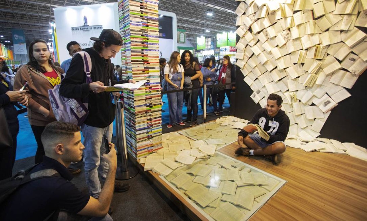 XIX Bienal Internacional do Livro, no Riocentro Foto: Ana Branco / Agência O Globo