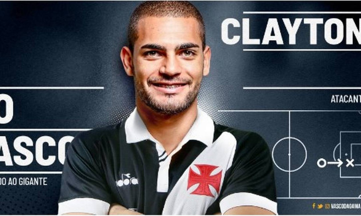 Vasco Anuncia Contratação Do Atacante Clayton Jornal O Globo